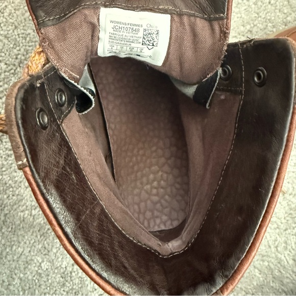 Chaco Sierra Boots Women's Size 9 Brown Waterproof Leather Hiking Shoes Gorpcore - Picture 11 of 12